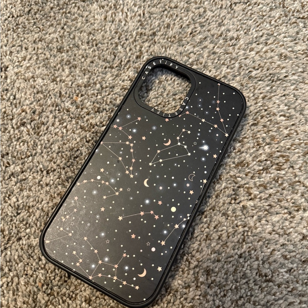 Casetify Black Space Phone Case